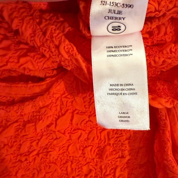 Rails Julie Dress - Cherry Size Large - Picture 6 of 8